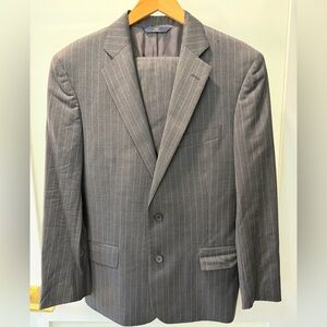 Brooks Brothers Charcoal Pinstripe Suit